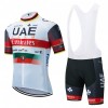 Tenue Maillot + Cuissard à Bretelles 2021 UAE Team Emirates N001